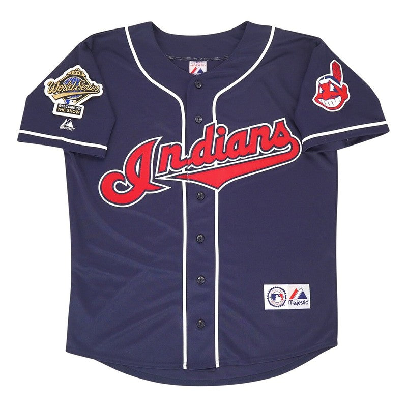 Cleveland Indians Orel Hershiser Alt World Series MLB jersey front view