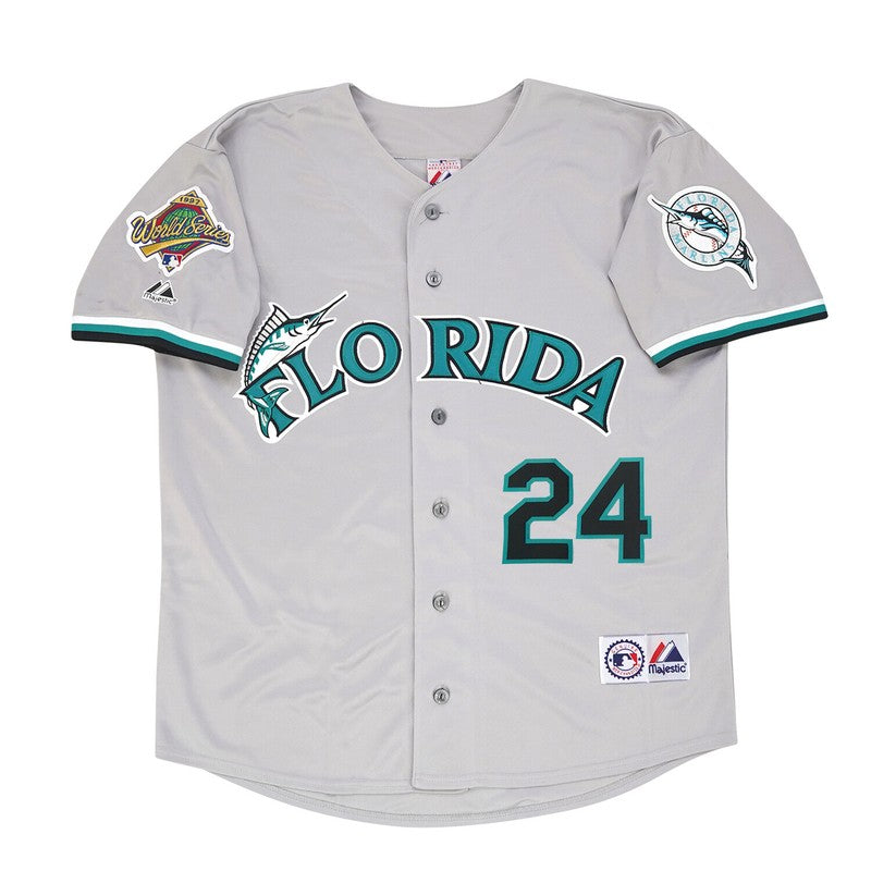 Florida Marlins Bobby Bonilla Alt World Series MLB jersey front view