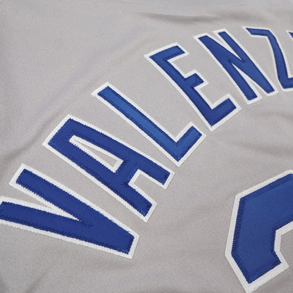 Los Angeles Dodgers Fernando Valenzuela World Series MLB jersey front view