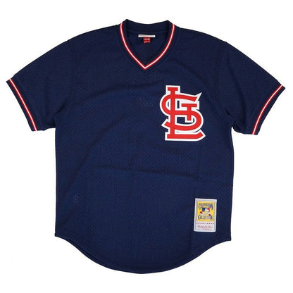 Ozzie Smith 1982 St Louis Cardinals Bp Jersey jersey front view