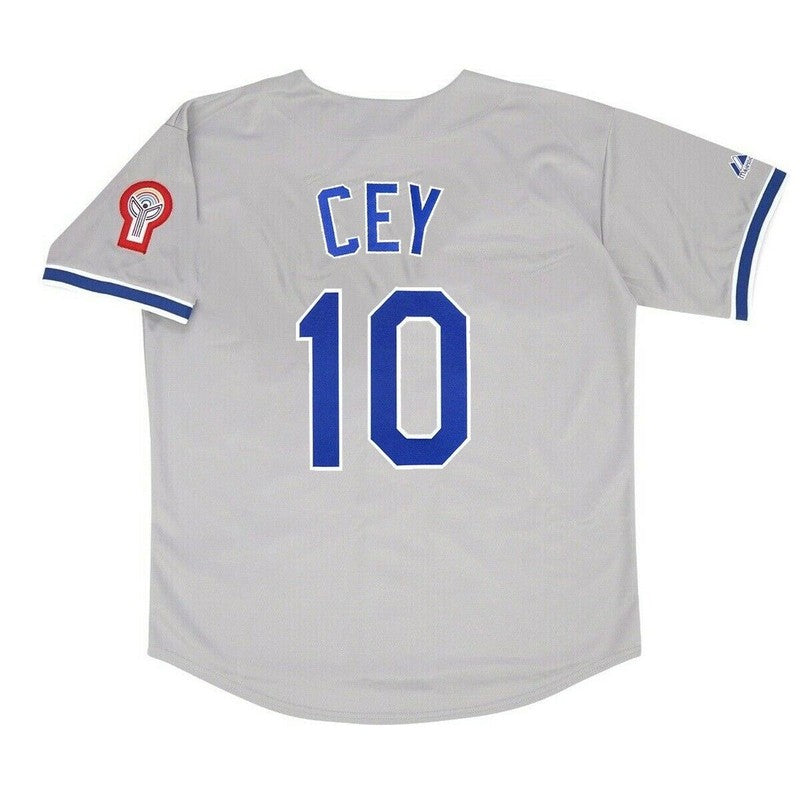 Los Angeles Dodgers Ron Cey W Patch M MLB jersey front view