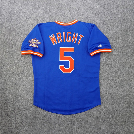 DW 1986 NYM Alternate Blue 25th Cooperstown Jersey