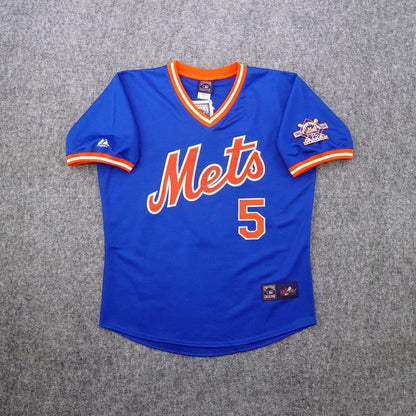 DW 1986 NYM Alternate Blue 25th Cooperstown Jersey