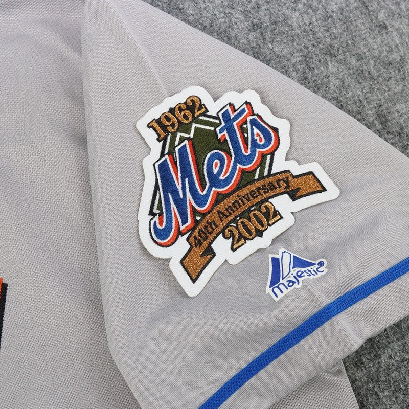 MP 2002 NYM 40th Anniversary Grey Road Jersey