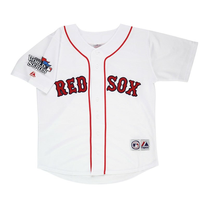Boston Red Sox David Ortiz World Series Homeroadalt MLB jersey front view
