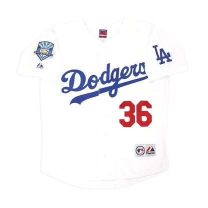 Los Angeles Dodgers Greg Maddux 50th Anniv S MLB jersey front view