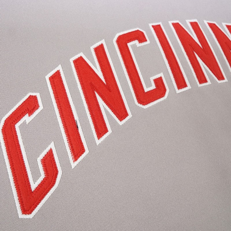 Cincinnati Reds Eric Davis World Series Cooperstown MLB jersey front view