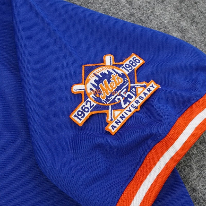 New York Mets Lenny Dykstra 25th Cooperstown MLB jersey front view