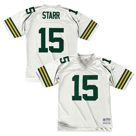 Green Bay Packers Bart Starr Legacy NFL jersey front view
