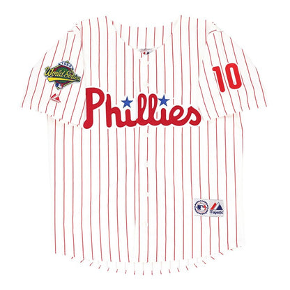Philadelphia Phillies Darren Daulton World Series MLB jersey front view