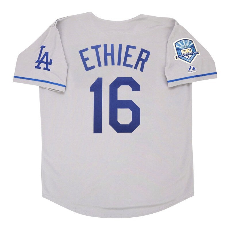 Los Angeles Dodgers Andre Ethier 50th Anniv M MLB jersey front view