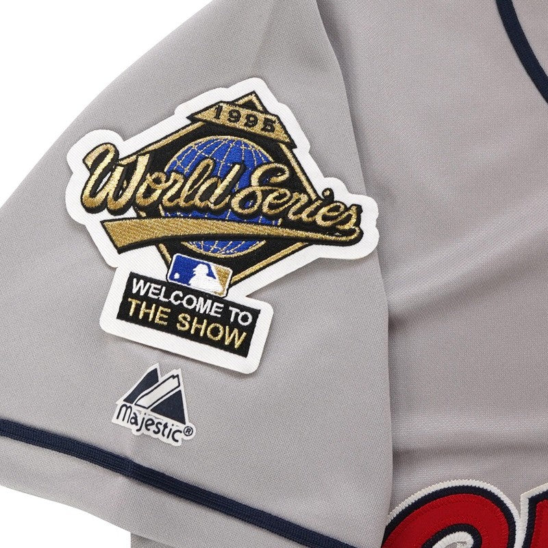 Cleveland Indians Omar Vizquel World Series M MLB jersey front view