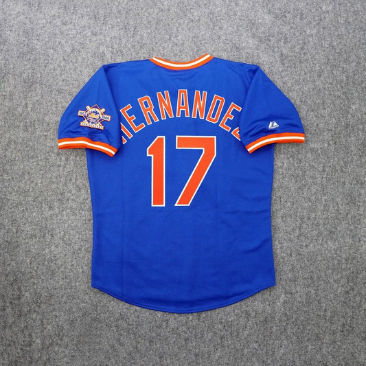 KH 1986 NYM Alternate Blue 25th Cooperstown Jersey