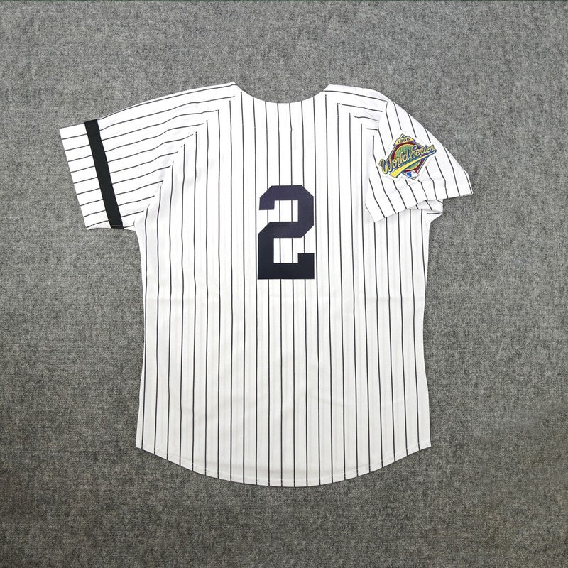 DJ 1996 NYY WS Home Cooperstown Jersey
