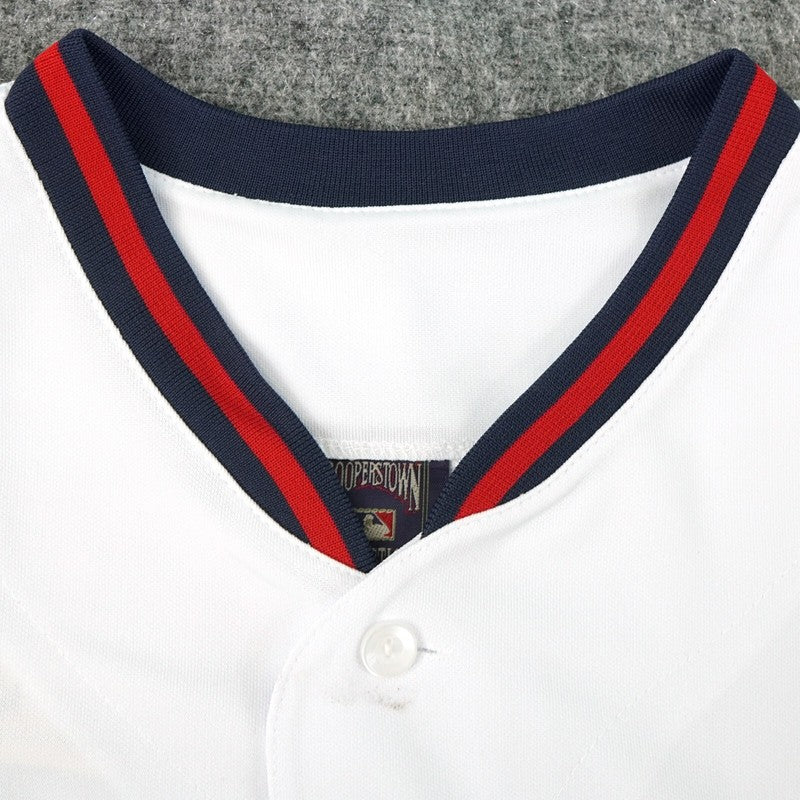 Lance Parrish California Angels 1989 All Star Cooperstown Home Jersey jersey front view
