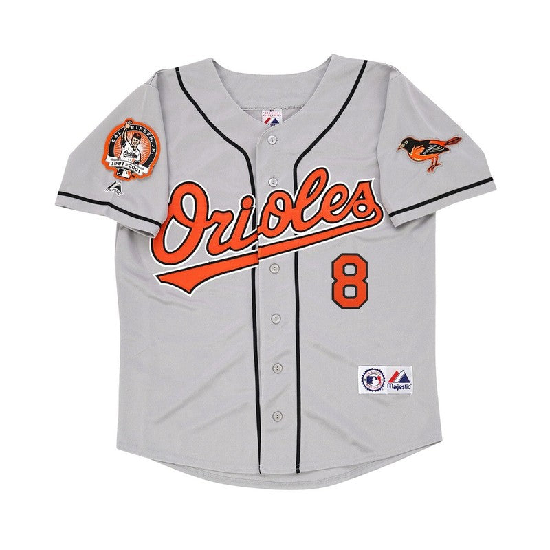 CR Jr. 2001 BO Grey Road Jersey Retirement Patch