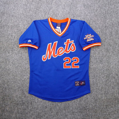 New York Mets Ray Knight 25th Cooperstown MLB jersey front view