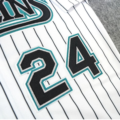 Florida Marlins Miguel Cabrera 10th Anniversary MLB jersey front view