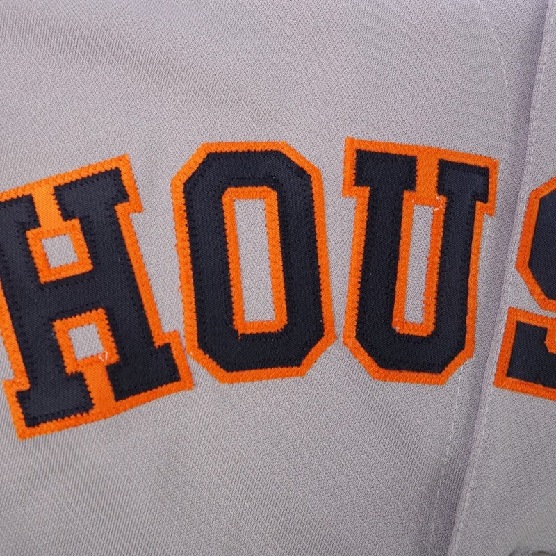 Houston Colts 1962 Cooperstown Grey Road Throwback Jersey jersey front view