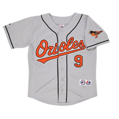 Baltimore Orioles Brady Anderson W Patch MLB jersey front view