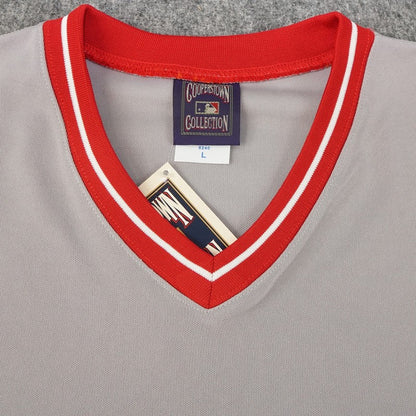 Cincinnati Reds Paul Oneill World Series Cooperstown MLB jersey front view