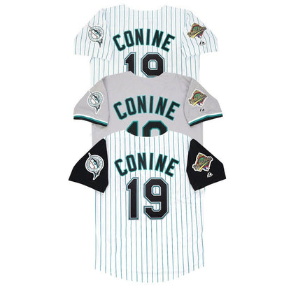 Florida Marlins Jeff Conine Alt World Series MLB jersey front view