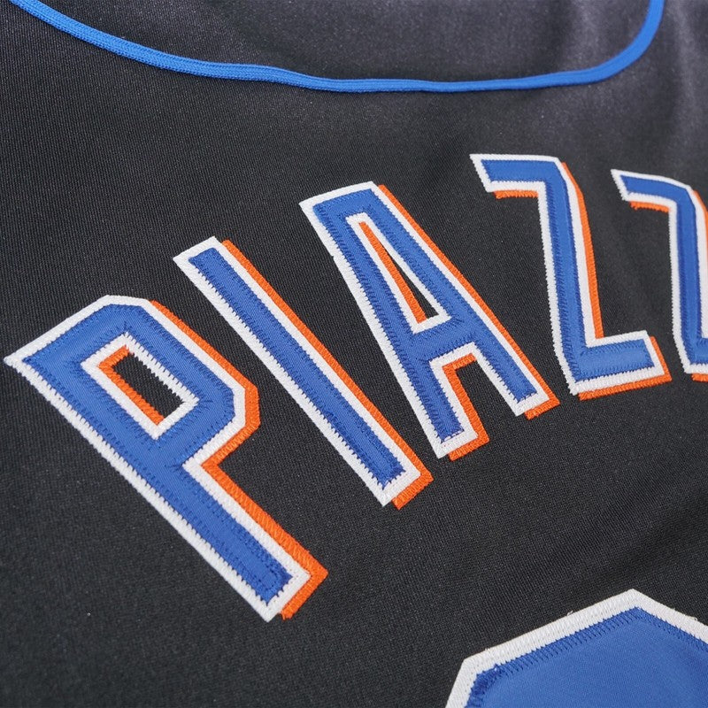 New York Mets Mike Piazza 40th Anniversary MLB jersey front view