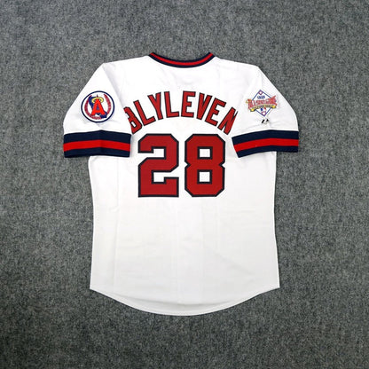 Bert Blyleven California Angels 1989 All Star Cooperstown Home Jersey jersey front view
