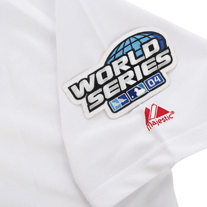 Boston Red Sox Manny Ramirez World Series M MLB jersey front view