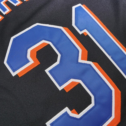 New York Mets Mike Piazza 40th Anniversary MLB jersey front view