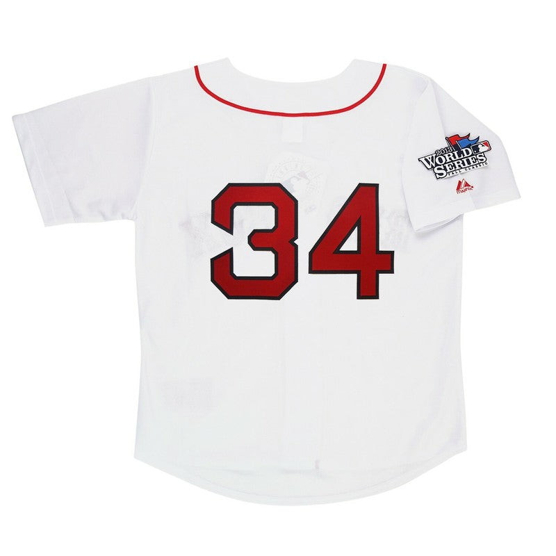 Boston Red Sox David Ortiz World Series Homeroadalt MLB jersey front view