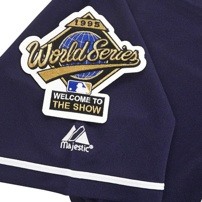 Cleveland Indians Sandy Alomar Alt World Series MLB jersey front view