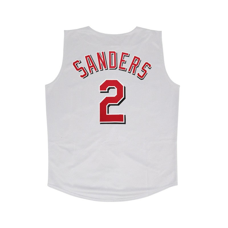 Cincinnati Reds Deion Sanders Vest M 2xl MLB jersey front view