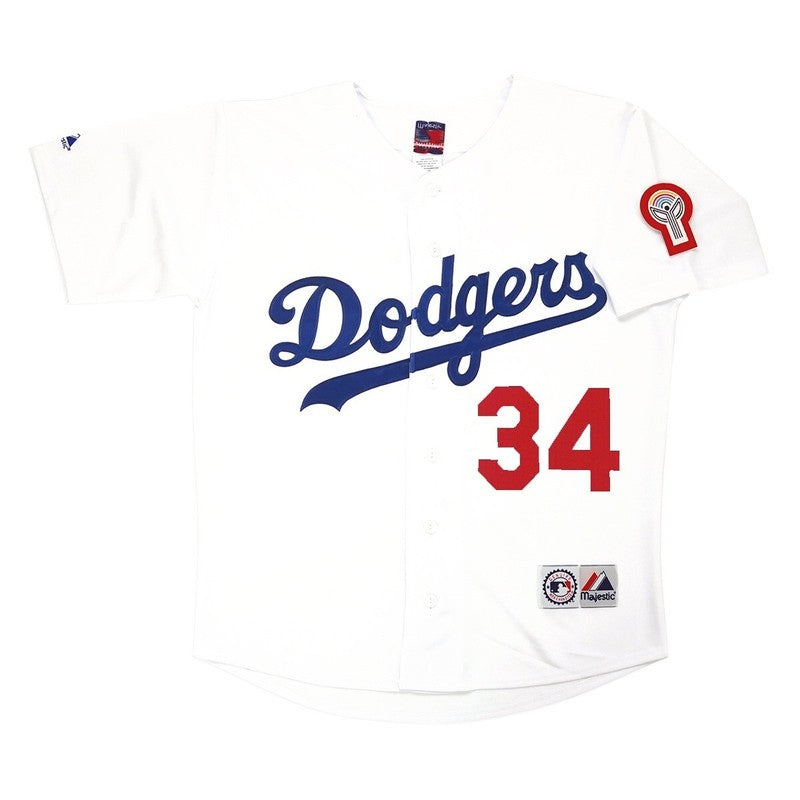 Los Angeles Dodgers Fernando Valenzuela S 3xl MLB jersey front view
