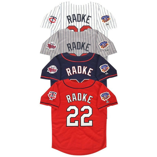 BR 1997 MT Home Road Alt Jackie 50th Patch Jersey