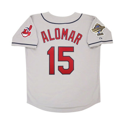 Cleveland Indians Sandy Alomar World Series M MLB jersey front view