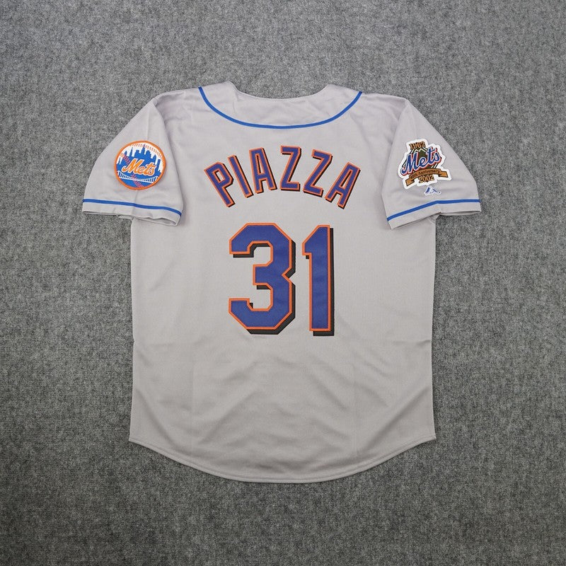 MP 2002 NYM 40th Anniversary Grey Road Jersey