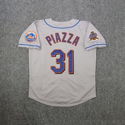 MP 2002 NYM 40th Anniversary Grey Road Jersey