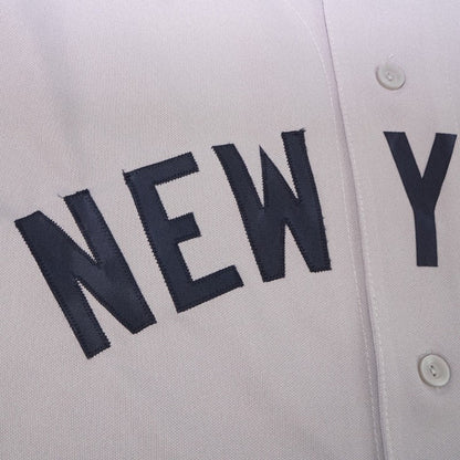 N1 Cooperstown Grey Road Jersey AL 50th Patch