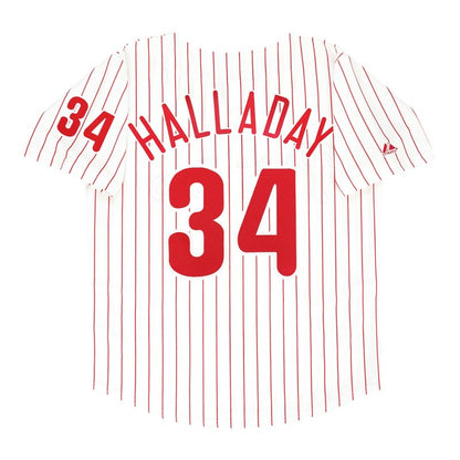 Philadelphia Phillies Roy Halladay MLB jersey front view