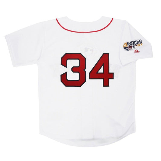 Boston Red Sox David Ortiz World Series M MLB jersey front view