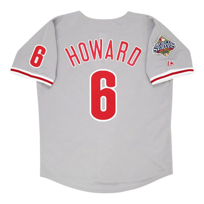 Philadelphia Phillies Brad Lidge World Series MLB jersey front view