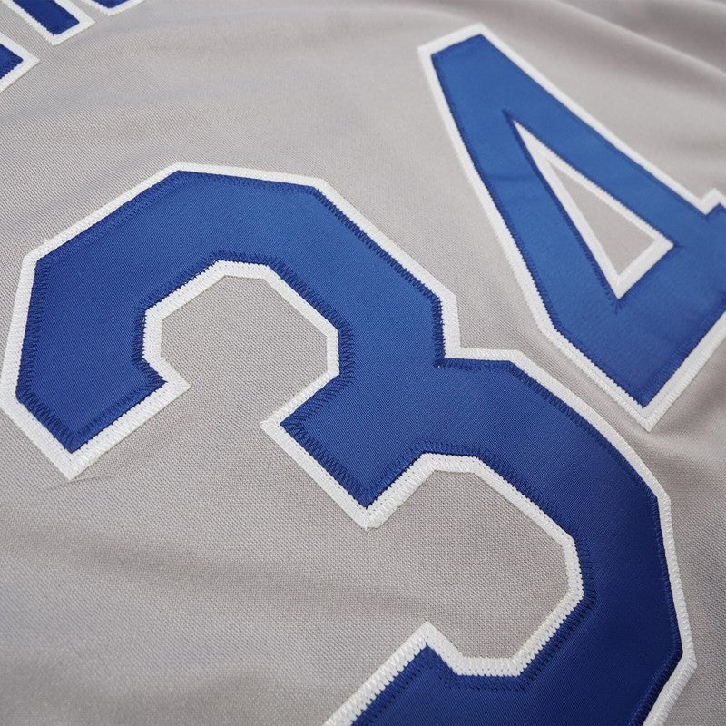 Los Angeles Dodgers Fernando Valenzuela World Series MLB jersey front view