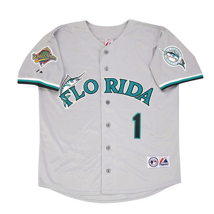 Florida Marlins Luis Castillo Alt World Series MLB jersey front view