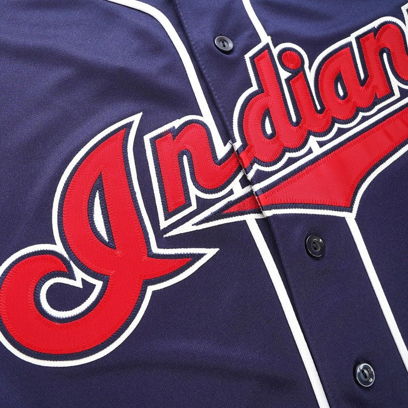 Cleveland Indians Kenny Lofton Alt World Series MLB jersey front view