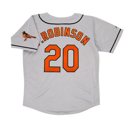 Baltimore Orioles Frank Robinson W Patch M MLB jersey front view