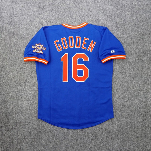 DG 1986 NYM Alternate Blue 25th Cooperstown Jersey