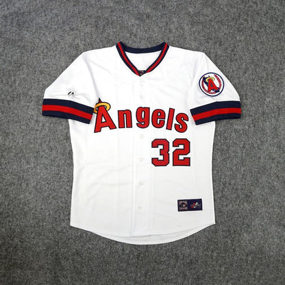 Dave Winfield California Angels Cooperstown Home White Throwback Jersey jersey front view