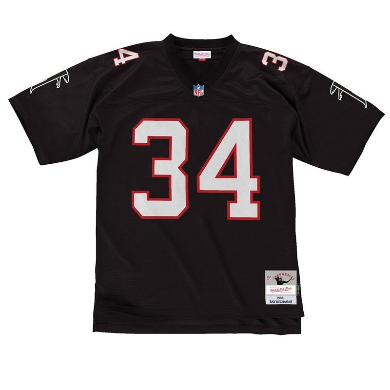 Ray Buchanan 1998 Atlanta Fancons Home Black Legacy Jersey jersey front view