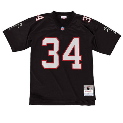 Ray Buchanan 1998 Atlanta Fancons Home Black Legacy Jersey jersey front view